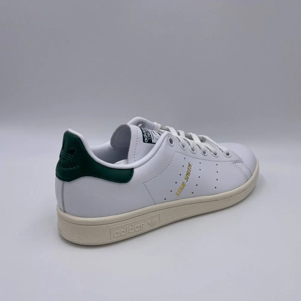 Adidas Stan Smith White / Green Womens Shoes - Picture 8 of 8